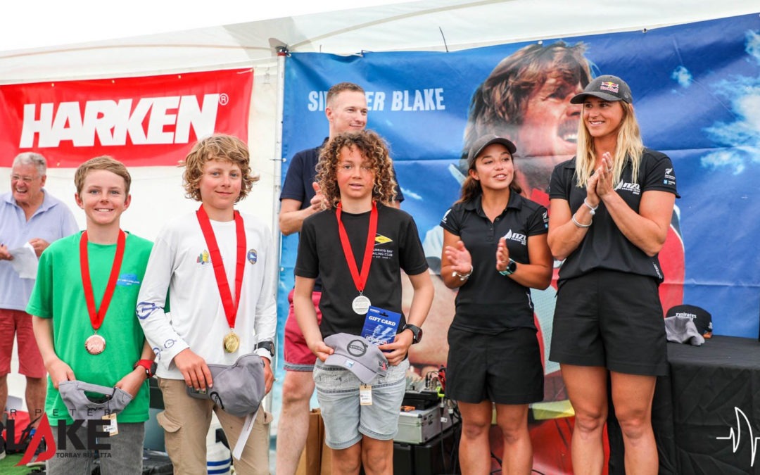 Sir Peter Blake Regatta Noah Malpot wins gold