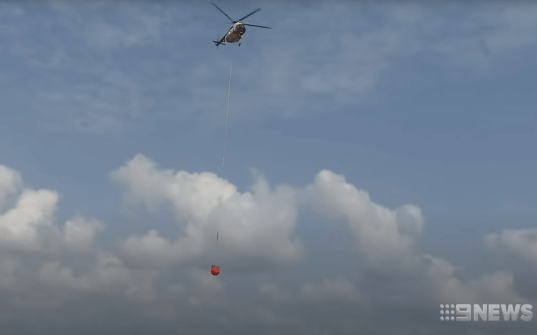 Hampidjan’s Specialty Longline Shown off by Renowned Water Bombing Chopper ‘Mad Max’
